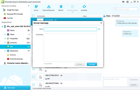 Cómo enviar SMS desde tu PC a smartphones.