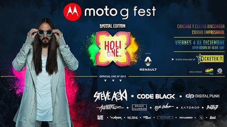Pronto en Chile; el 'Moto G Fest special edition Holi One'