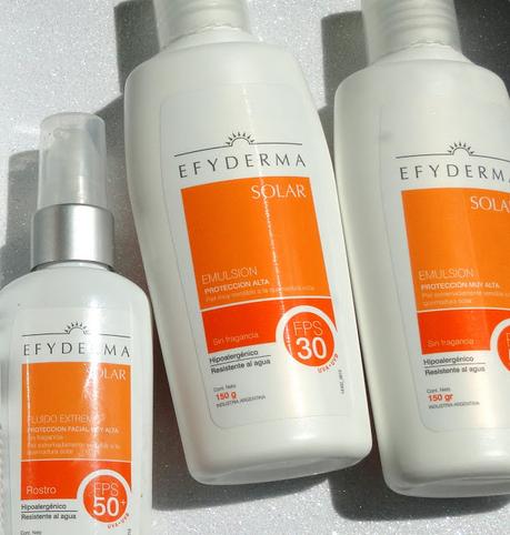 Efyderma solar, más opciones de protección solar.