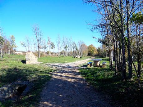 Sembrando el Camino de Santiago, desde Villabante hasta Santibañez de Valdeiglesias.