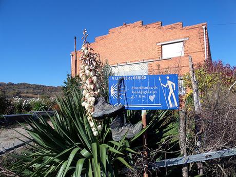 Sembrando el Camino de Santiago, desde Villabante hasta Santibañez de Valdeiglesias.