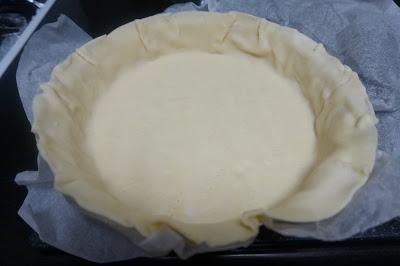 Quiché de champiñones
