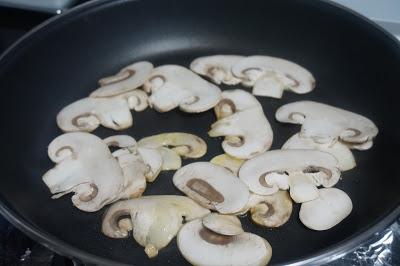 Quiché de champiñones