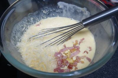 Quiché de champiñones