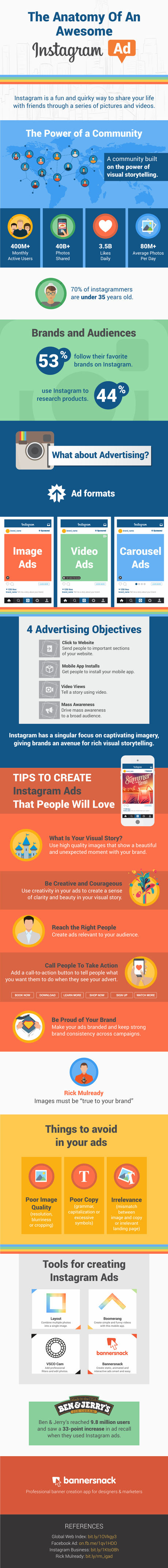 Estadísticas, consejos y herramientas para crear anuncios en Instagram que impacten
