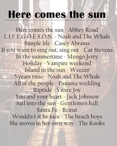 Breakfast with Playlist: Here comes the sun (Turururu...)