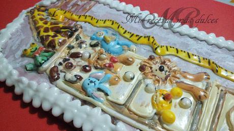 GALLETAS 2D, CAJONERA CON ANIMALES DE JUGUETE