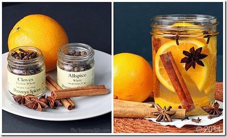 Fragancia de naranja natural