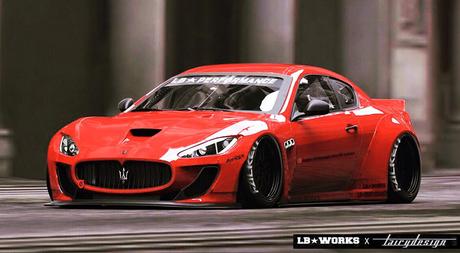 El Maserati GranTurismo Liberty Walk ya está en camino