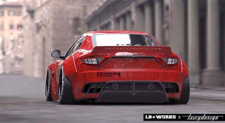 El Maserati GranTurismo Liberty Walk ya está en camino