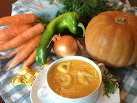 CREMA DE CALABAZA, ZANAHORIA Y CALABACÍN