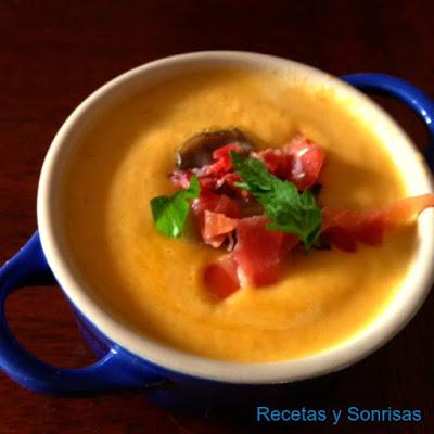 CREMA DE CALABAZA, ZANAHORIA Y CALABACÍN