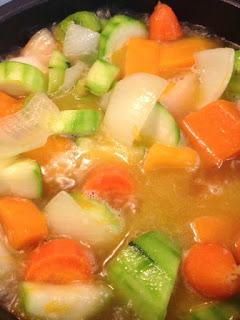 CREMA DE CALABAZA, ZANAHORIA Y CALABACÍN