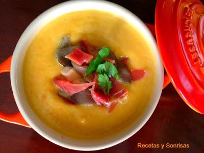 CREMA DE CALABAZA, ZANAHORIA Y CALABACÍN