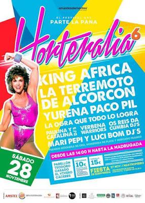 Festival Horteralia 2015: King África, Yurena, La Terremoto de Alcorcón, Paco Pil...