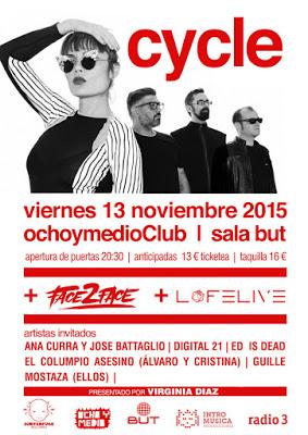 Cycle celebran sus 10 años en Madrid con Ana Curra, El Columpio Asesino, Guille Mostaza, Digital 21...