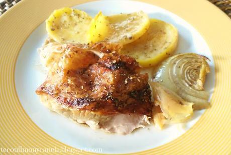 PIERNA DE CORDERO ASADA