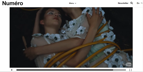 La moda florece en Numéro de octubre