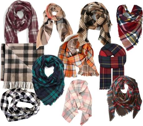BUFANDAS DE CUADROS