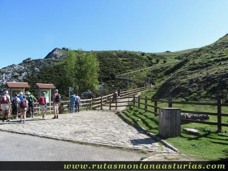 Ruta Lagos de Covadonga PR PNPE-2: Aparcamiento Buferrera