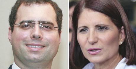 Ricardo Martinelli Linares y la exprimera dama Marta de Martinelli.