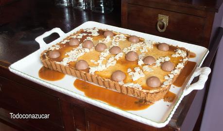 TARTALETA DE SPÉCULOOS CON CARAMELO SALADO O TARTA DE IRMINA