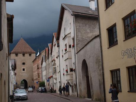 Glorenza o Glurns en el Sudtirol, última etapa italiana de nuestro viaje hacia Füssen.