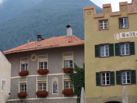 Glorenza o Glurns en el Sudtirol, última etapa italiana de nuestro viaje hacia Füssen.