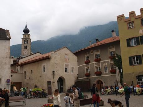 Glorenza o Glurns en el Sudtirol, última etapa italiana de nuestro viaje hacia Füssen.