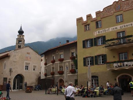 Glorenza o Glurns en el Sudtirol, última etapa italiana de nuestro viaje hacia Füssen.