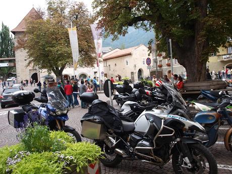 Glorenza o Glurns en el Sudtirol, última etapa italiana de nuestro viaje hacia Füssen.