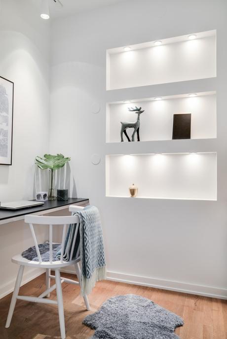 Hornacinas modernas: Aprovechar el espacio.