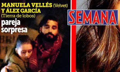 Manuela Vellés y Álex García, nueva pareja