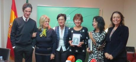 Ignacio Garmendia; Carmen Hernández Pinzón; Candela Mora González; Emilia Cortés; Mercedes de Pablos Candón y Ana Gavín (Foto: José Belló Aliaga)