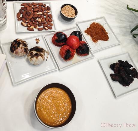 ingredientes salsa romesco baco y boca