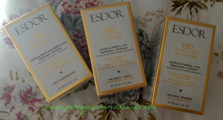 Vid Sublime Oil Collection de Esdor