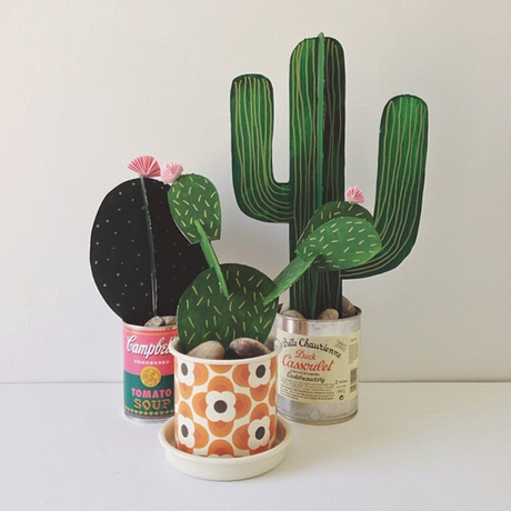 diy PLANTAS DE PAPEL homepersonalshopper, manualidades - paper plants