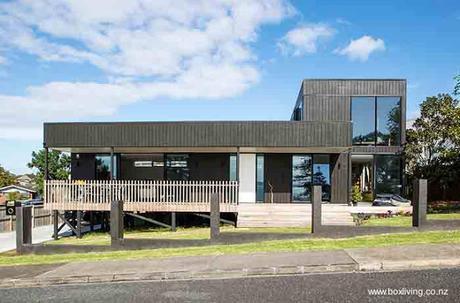 Diseños de casas modernas como cajas.