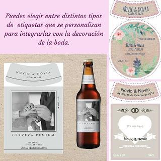 Etiquetas personalizables para cervezas artesanas