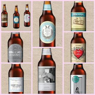Cervezas artesanas con etiquetas personalizables
