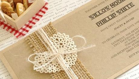 invitacion estilo rustico para bodas