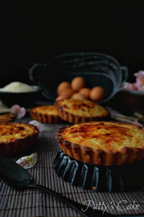 Pastel de arroz belga - Rijsttaartje