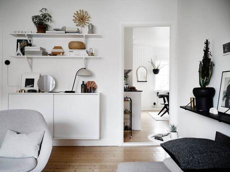 literas decoración lanas algodón chenillas textiles decoración estilo nórdico escandinavo decoración nórdica elegante decoracion monocroma decoración blanco y negro Combinando texturas decoración cemento madera deco blog decoración nórdica 