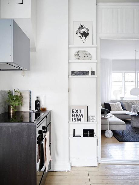 literas decoración lanas algodón chenillas textiles decoración estilo nórdico escandinavo decoración nórdica elegante decoracion monocroma decoración blanco y negro Combinando texturas decoración cemento madera deco blog decoración nórdica 