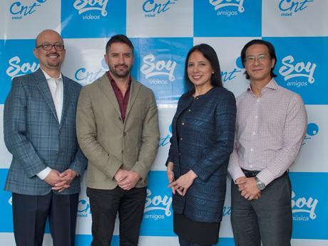 Soy amigos, Soy música, Soy videos, Soy un espíritu móvil  la nueva propuesta de CNT.