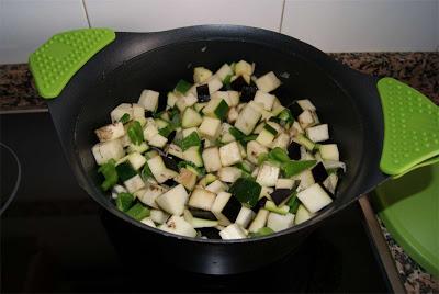 pisto con carne paso 3