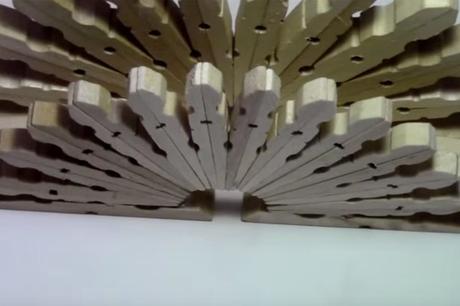 DIY - SERVILLETERO CON PINZAS DE MADERA