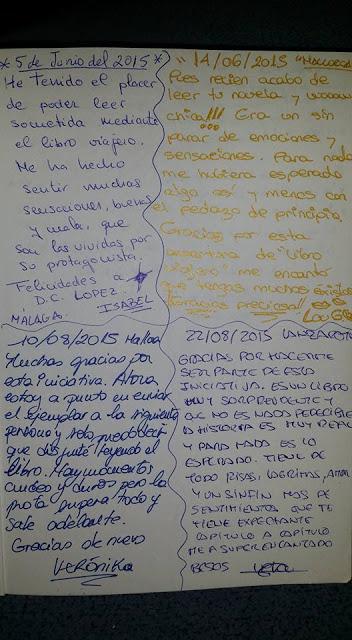 SOBRE EL LIBRO TOUR (libro viajero), 