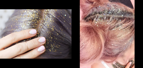 Trend: Glitter Roots Hair - Raíces de Purpurina