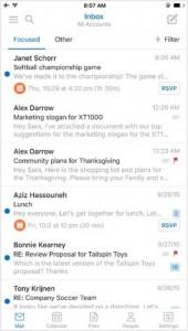 Nuevo aspecto de Outlook para iOS